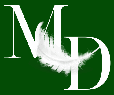 MD logo firmy Małgorzata Drewniak